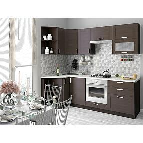 Угловая кухня Лофт-03 Wenge Veralinga