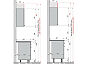 Прямая кухня Прага-21 Венге Премиум Graphite 2132х1500х600