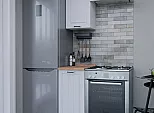 Модульный кухонный гарнитур Прага-22 Белое дерево/Белый 2132x400x600