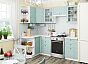 Угловая кухня Прованс-02 Голубой