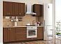 Прямая кухня Шале-01 Brown Oak