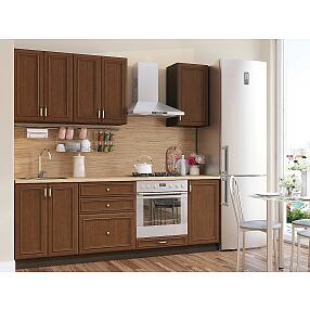 Прямая кухня Шале-01 Brown Oak