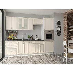 Прямая кухня Шале-02 Ivory