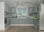 tumb 1 - П-образная кухня Сканди-09 Grey Softwood/Белый