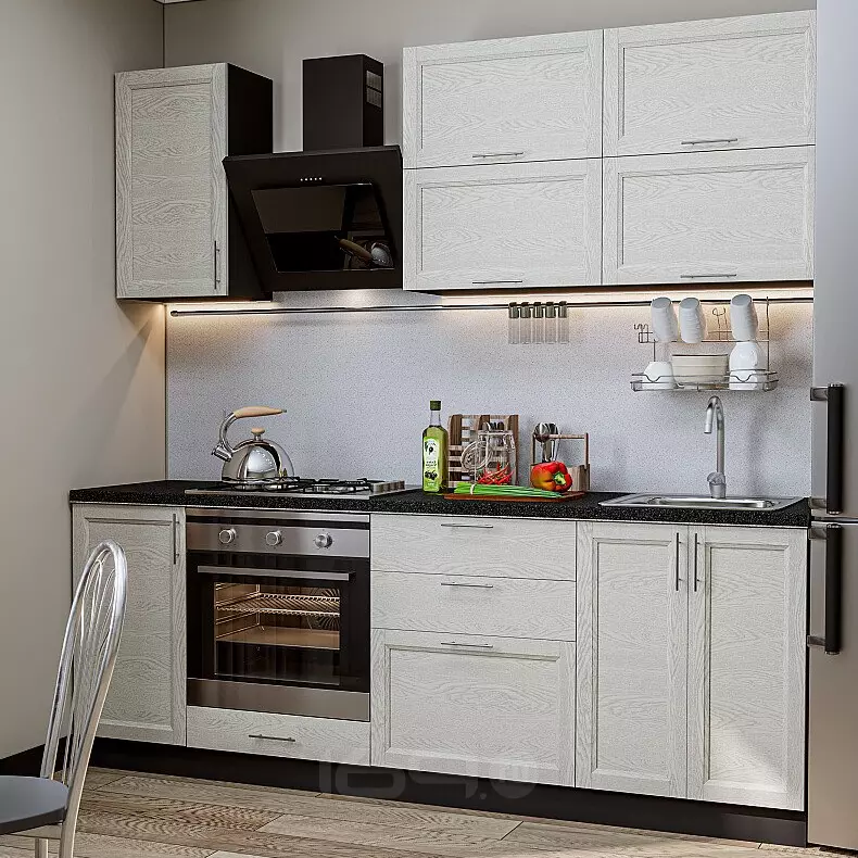 Сканди-01 Cappuccino Softwood Graphite 2140*2200*600