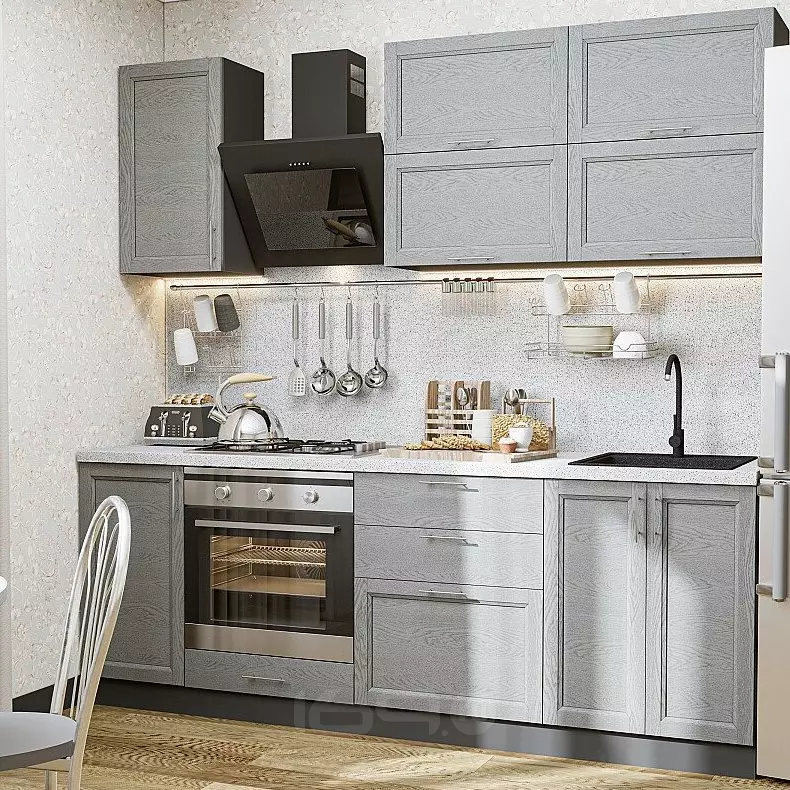 Сканди-01 Grey Softwood Graphite 2140*2200*600