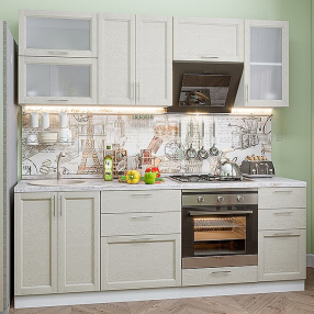 Сканди-02 Cappuccino Softwood Белый 2140*2200*600