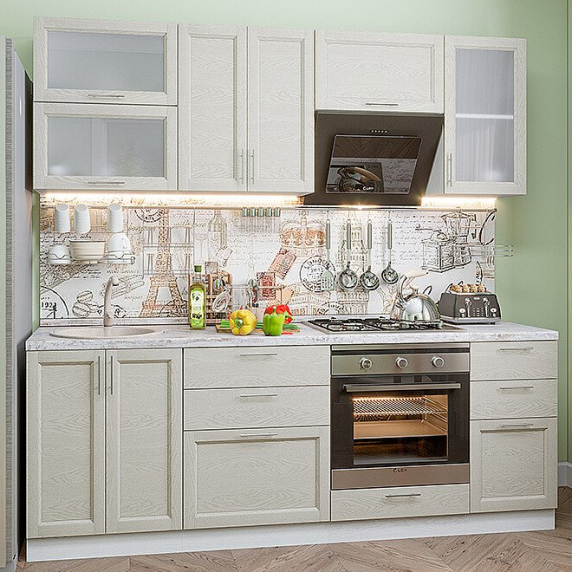Сканди-02 Cappuccino Softwood Белый 2140*2200*600