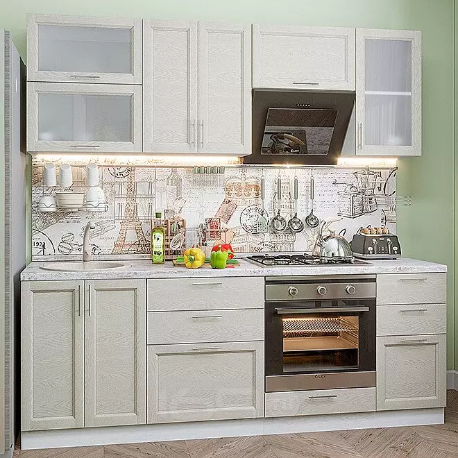 Сканди-02 Cappuccino Softwood Белый 2140*2200*600