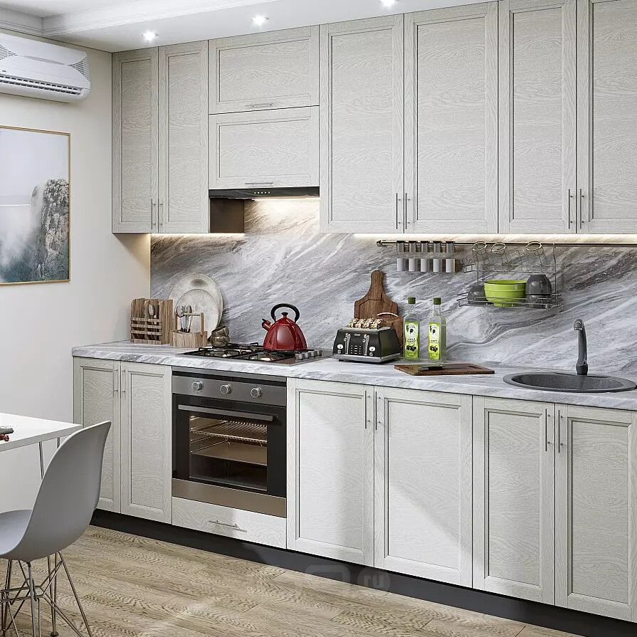 Сканди-03 Cappuccino Softwood Graphite 2340*2600*600