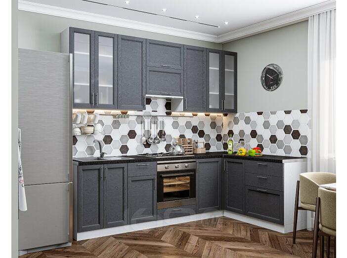 Сканди-04 Graphite Softwood Белый 2340*2650/1590*600