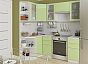 Угловая кухня Валерия-М-05 Салатовый глянец