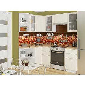 Угловая кухня Валерия-М-05 Дуб беленый