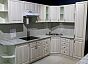 Угловая кухня Виктория-04 Белый сандал