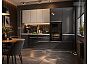Модульный кухонный гарнитур Фьюжн-07 Anthracite, Silky Light Grey/Белый 2140x2700x600