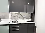 Модульный кухонный гарнитур Фьюжн Anthracite/Белый 2330x1500x600