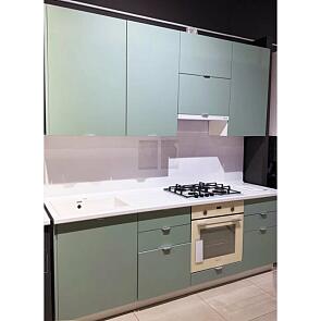 Модульный кухонный гарнитур Фьюжн Silky Mint/Белый 2330x2200x600