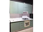 Модульный кухонный гарнитур Фьюжн Silky Mint/Белый 2330x2200x600