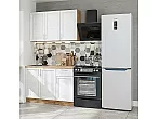 Модульный кухонный гарнитур Сканди-05 White Softwood/Дуб Вотан 2140x1200x600