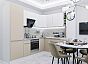 tumb 1 - Кухня Угловая Фьюжн-04 Cream Silk/Silky White 2140*2500/1800*600