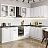 Модульный кухонный гарнитур Ницца blanco 2140x2550/1600x600
