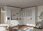 Модульный кухонный гарнитур Шале White Dreamline/Белый 2690x3600/2800x600