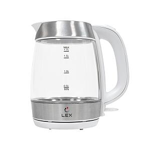 Чайник электрический (белый) LEX LX-3001-2