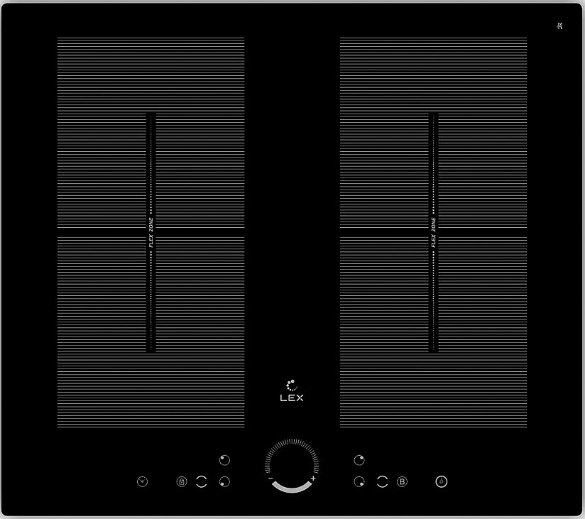 Варочная поверхность индукционная EVI 640 F BL 