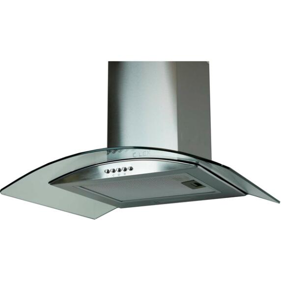 Вытяжка декоративная PARIS N INOX 600