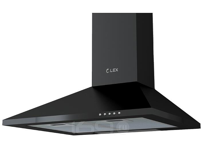 Вытяжка декоративная BASIC BLACK 500