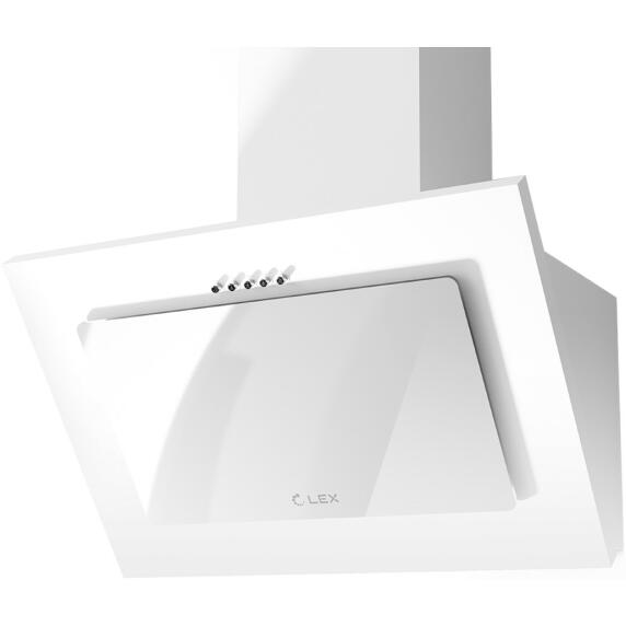 Вытяжка наклонная MIKA  WHITE 600 