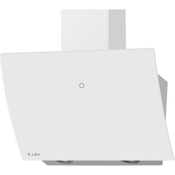 Вытяжка наклонная PLAZA GS WHITE 600