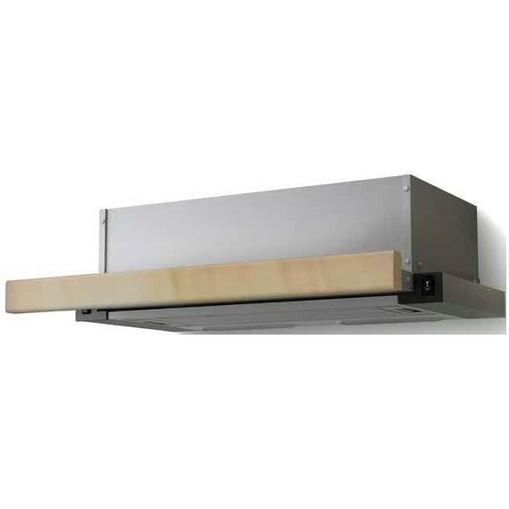 Вытяжка встраиваемая HUBBLE RAW WOOD 600