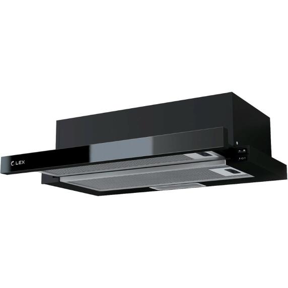 Вытяжка встраиваемая HUBBLE G 2M BLACK 600 