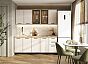 Кухонный гарнитур Бьянка Кашемир/Дуб Крафт 2164x2000x600 (Дуб вотан)