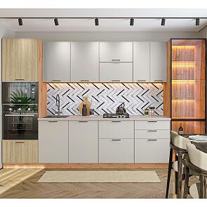 Эйр-05 Cream Silk, Real Oak/Дуб Вотан 2140x3400x600