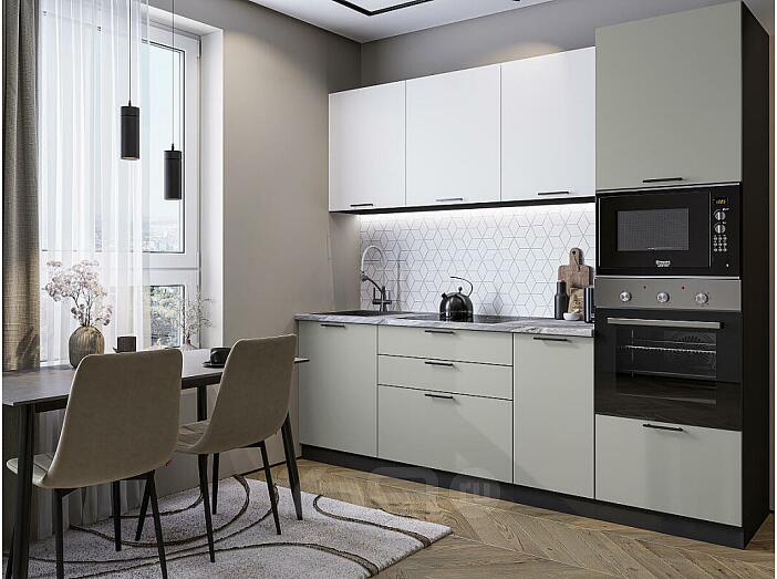 Лайт-02 Special White, Special Grey/Graphite 2140x2400x600