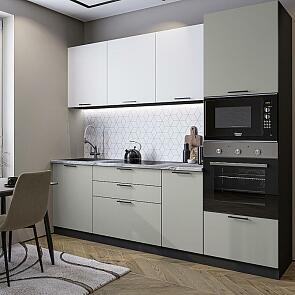 Лайт-02 Special White, Special Grey/Graphite 2140x2400x600