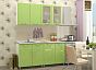 Кухонный гарнитур Настя Фисташка/Белый 2170x1600x600 (Антарес)