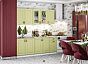 Кухня Настя 1,6/900м (490) (Фисташка, Белый (Антарес))