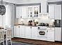 Кухонный гарнитур Престиж Браш Вайт/Белый 2140x2000x600 (Кастилло темный)