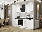 Модульный кухонный гарнитур Нео-02 White Silk/Белый 2140x2300x600