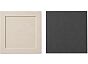 Модульный кухонный гарнитур Сканди-01 Cream Silkwood/Graphite 2140x2200x600