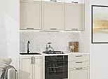 Модульный кухонный гарнитур Сканди-06 White Silkwood, Cream Silkwood/Белый 2500x1800x600