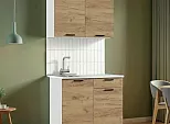 Кухонный гарнитур Рио Дуб Крафт/Белый 2140x1000x600