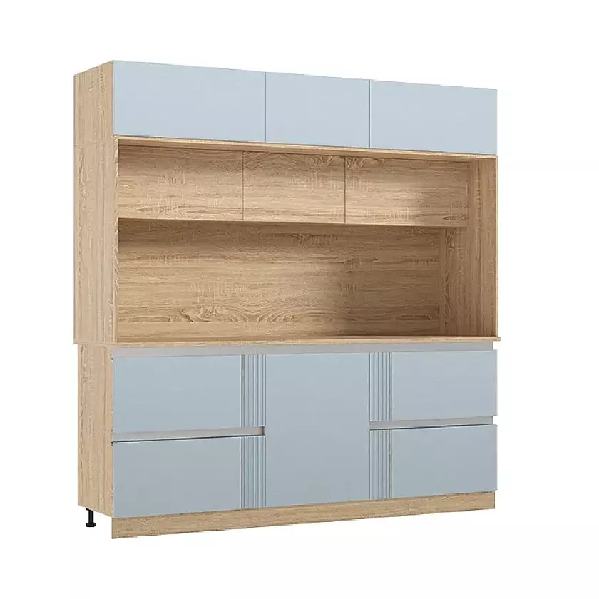 МДФ Кухня Карина Центральная секция 2200 Пластер Скай Сонома 50232₽