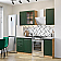 Модульный кухонный гарнитур Дублин-04 Special Green/Дуб Вотан 2140x1300x600