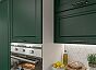 Модульный кухонный гарнитур Дублин-04 Special Green/Дуб Вотан 2140x1300x600