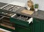 Модульный кухонный гарнитур Дублин-04 Special Green/Graphite 2140x1300x600