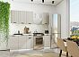 Модульный кухонный гарнитур Евро Лайн-06 Агат/Белый 2140x1600x600